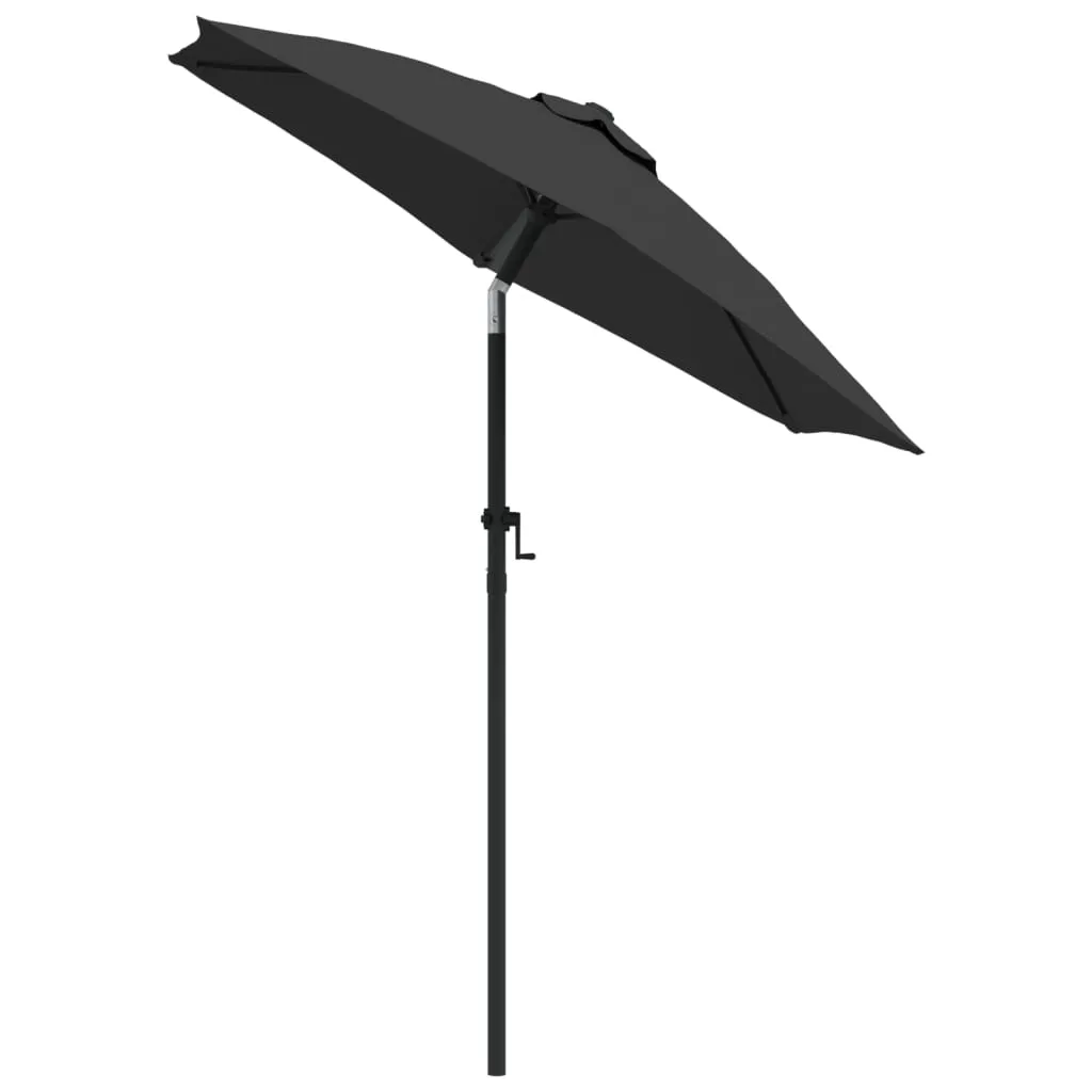 Outdoor Umbrella Parasol Tilting System Patio Sunshade Shelter Aluminum