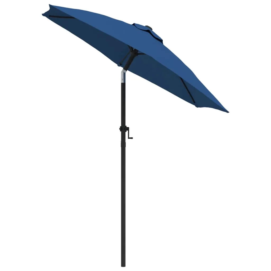 Outdoor Umbrella Parasol Tilting System Patio Sunshade Shelter Aluminum