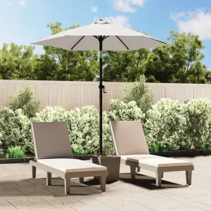 Outdoor Umbrella Parasol Tilting System Patio Sunshade Shelter Aluminum