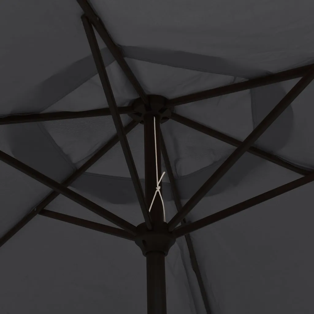 Outdoor Umbrella Parasol Tilting System Patio Sunshade Shelter Aluminum