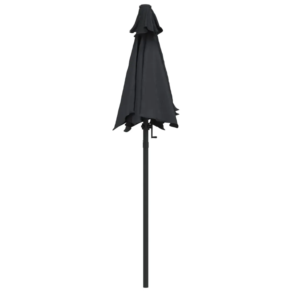 Outdoor Umbrella Parasol Tilting System Patio Sunshade Shelter Aluminum