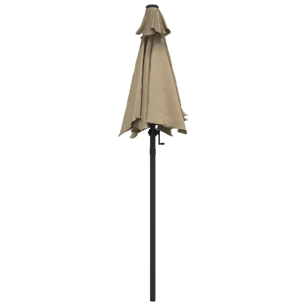 Outdoor Umbrella Parasol Tilting System Patio Sunshade Shelter Aluminum