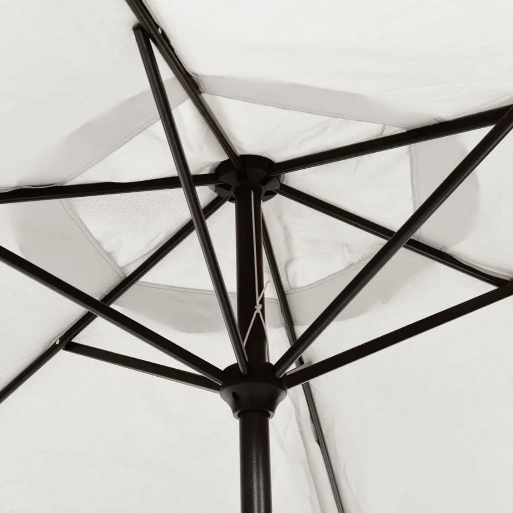 Outdoor Umbrella Parasol Tilting System Patio Sunshade Shelter Aluminum