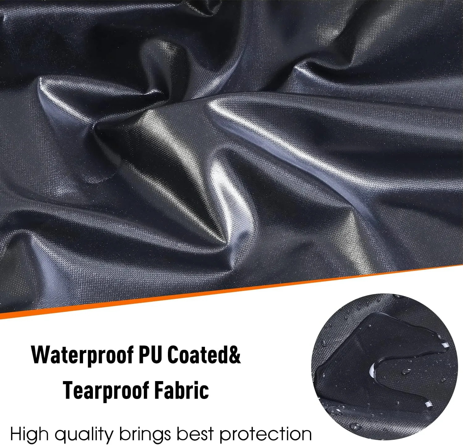 Patio Furniture Covers, Outdoor Furniture Cover Waterproof, General Purpose, Outside Table and Chair Covers, Heavy Duty 600D (108 Inch L x 82 Inch W x 27.9 Inch H)