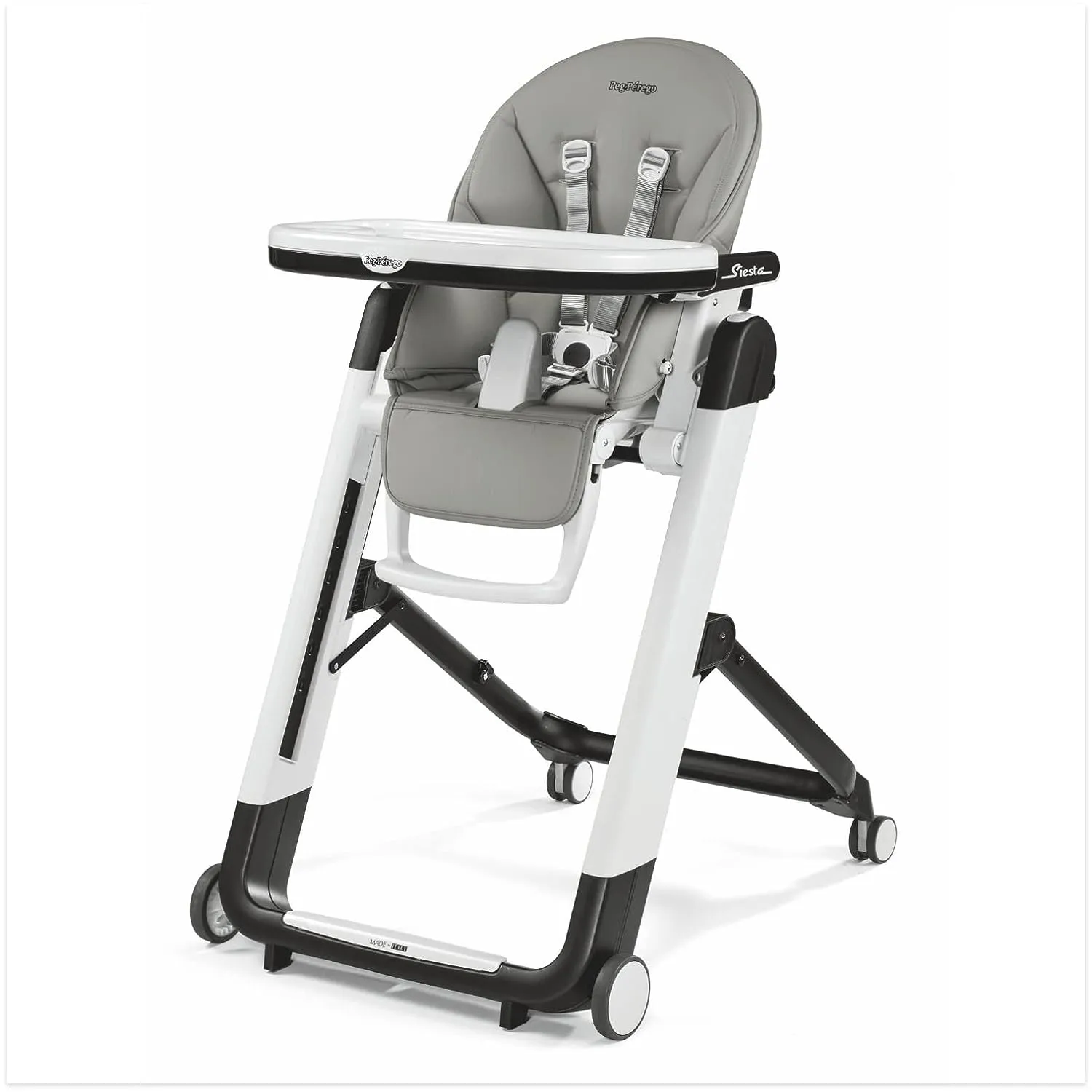 Peg Perego Siesta High Chair, Ice Grey