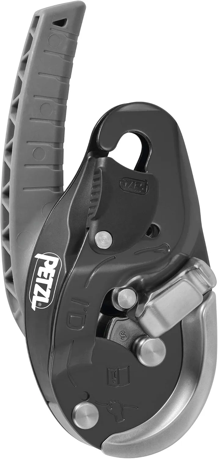 Petzl ID EVAC Descender 10-11.5mm Black NFPA ANSI