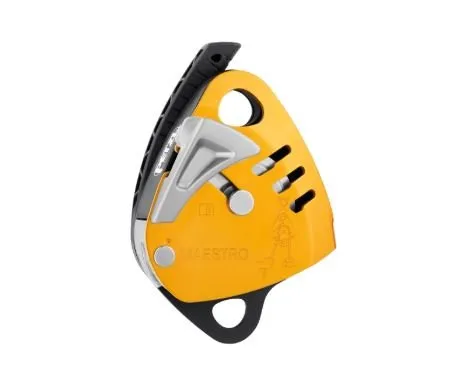 Petzl Maestro S Descender w/Integrated Progress Rope Pulley - D024AA00