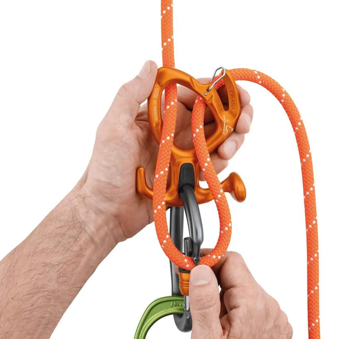 Petzl Pirana Guide Descender for Canyoning