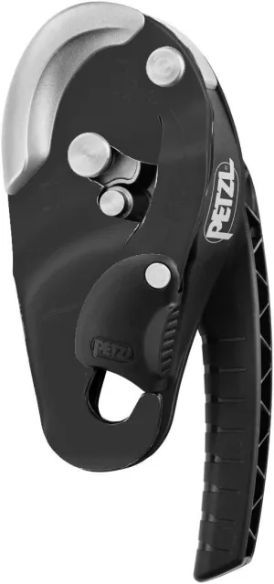 PETZL RIG Descender Black with Auto Lock 10-11.5mm Rope NFPA