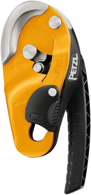 PETZL RIG Descender with Auto Lock 10-11.5mm Rope NFPA