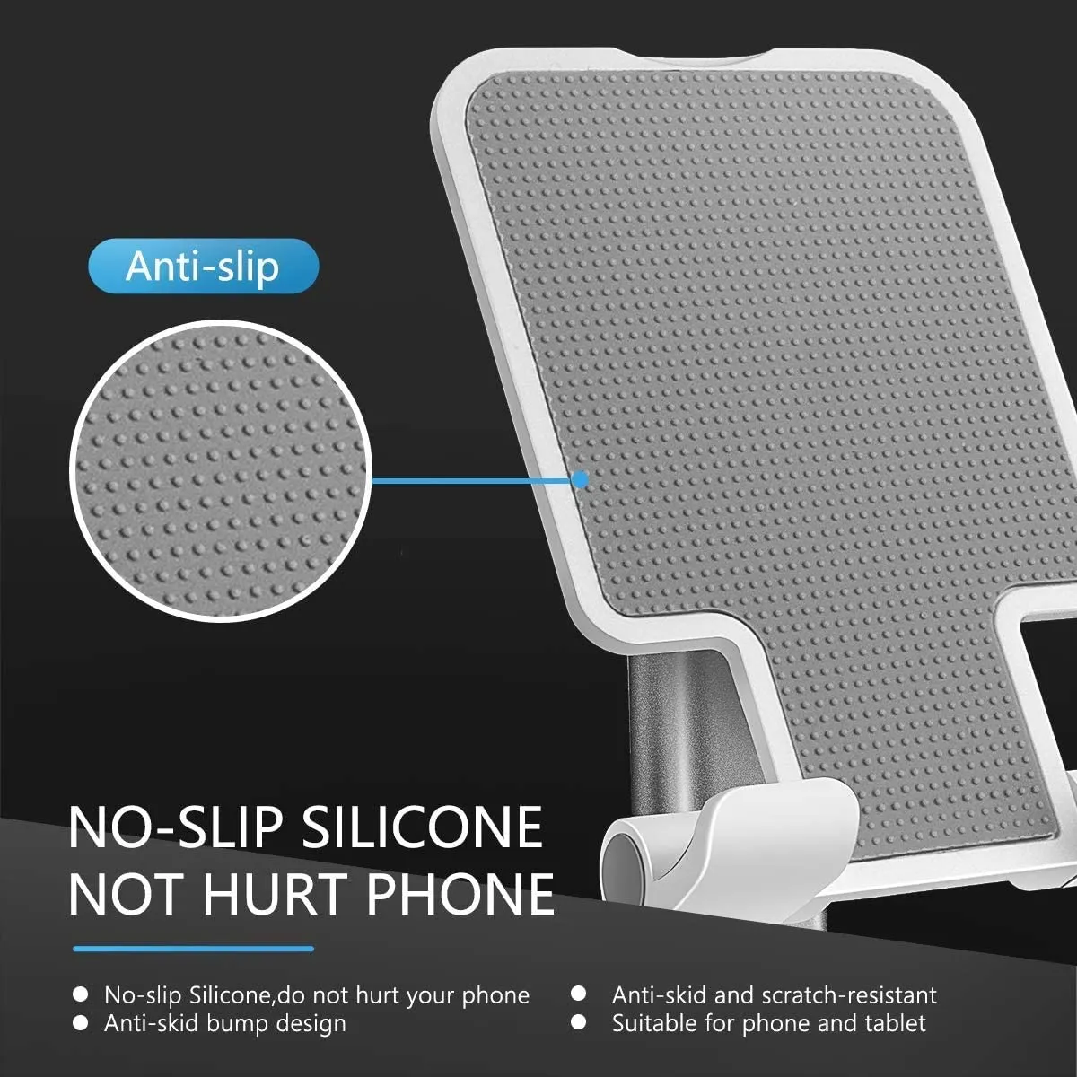 PhoneStation - Foldable Mobile Phone & Tablet Stand