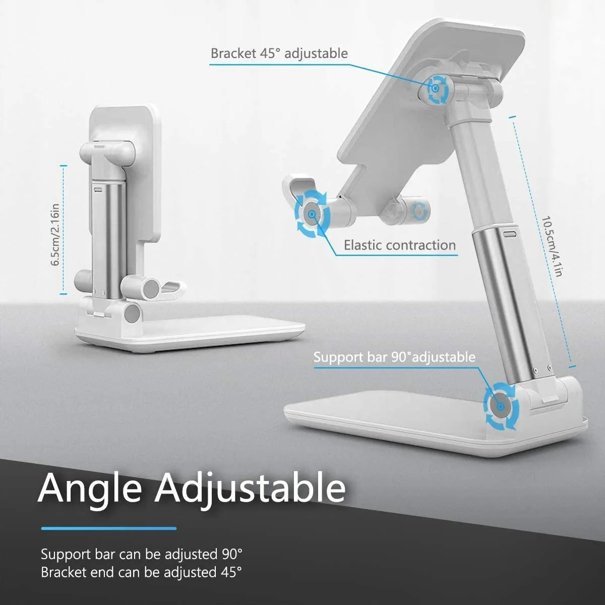 PhoneStation - Foldable Mobile Phone & Tablet Stand
