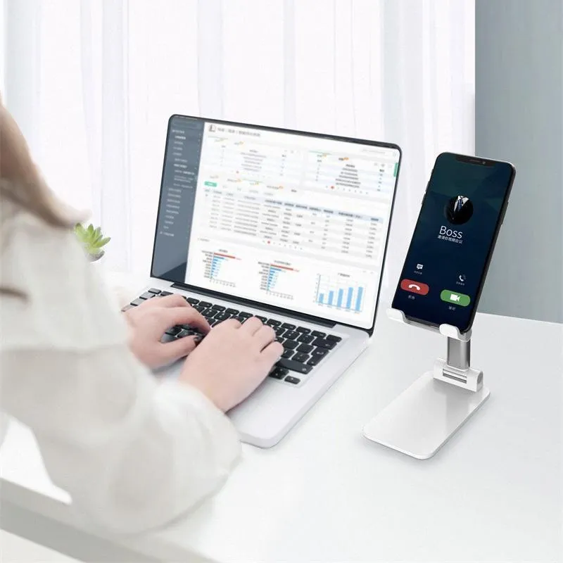 PhoneStation - Foldable Mobile Phone & Tablet Stand