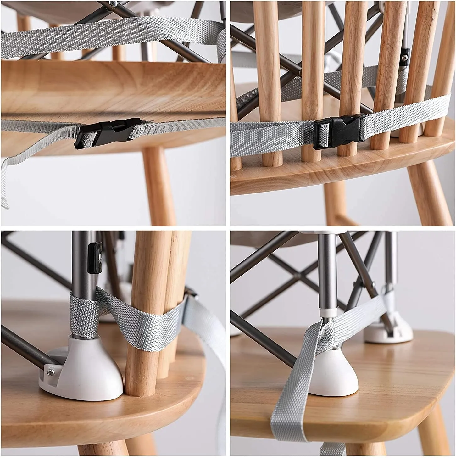 Portable Baby Booster Seat High Chair Travel Highchair for Camping, Beach, Lawn