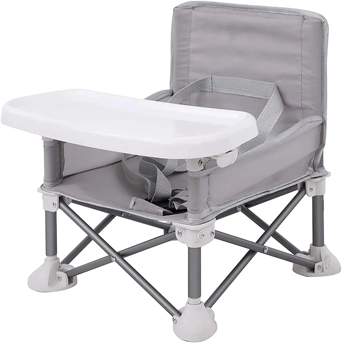 Portable Baby Booster Seat High Chair Travel Highchair for Camping, Beach, Lawn
