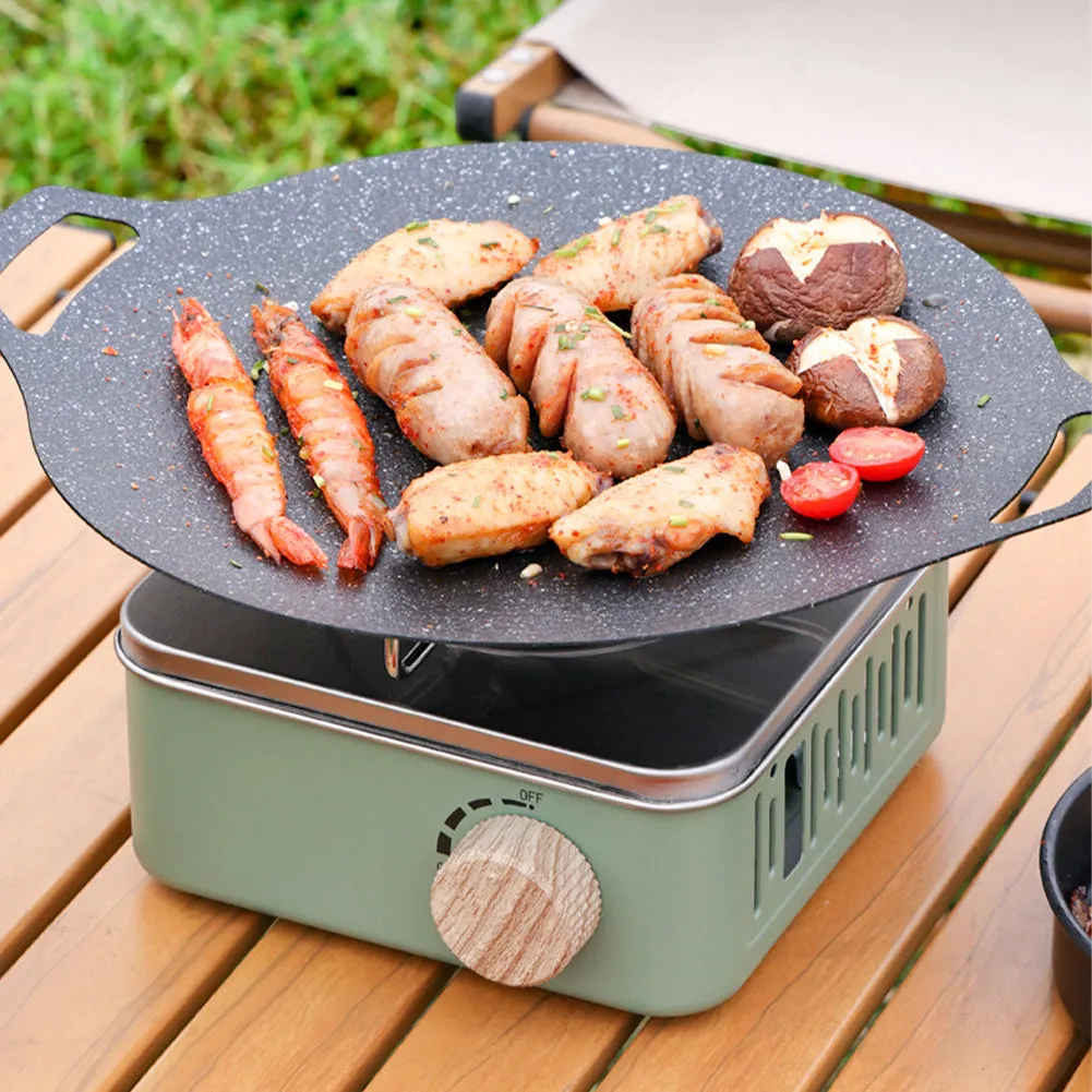 Portable BBQ Outdoor Stove Butane Gas Used With Fire Storage Price drop Cooking Bag Camping Gear Seamless integration Stove Adjustable With Canister