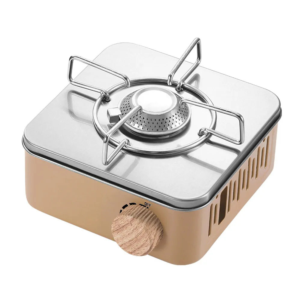 Portable BBQ Outdoor Stove Butane Gas Used With Fire Storage Price drop Cooking Bag Camping Gear Seamless integration Stove Adjustable With Canister