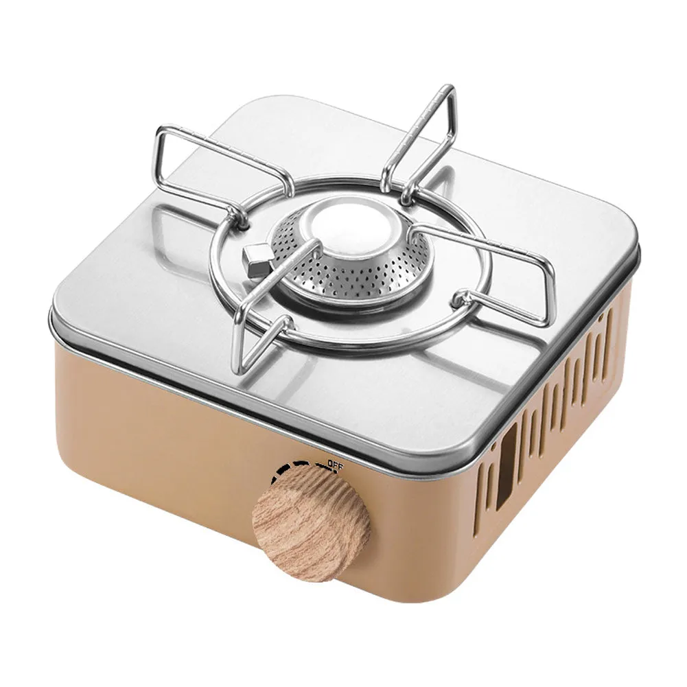 Portable BBQ Outdoor Stove Butane Gas Used With Fire Storage Price drop Cooking Bag Camping Gear Seamless integration Stove Adjustable With Canister