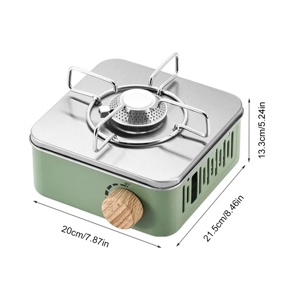 Portable BBQ Outdoor Stove Butane Gas Used With Fire Storage Price drop Cooking Bag Camping Gear Seamless integration Stove Adjustable With Canister