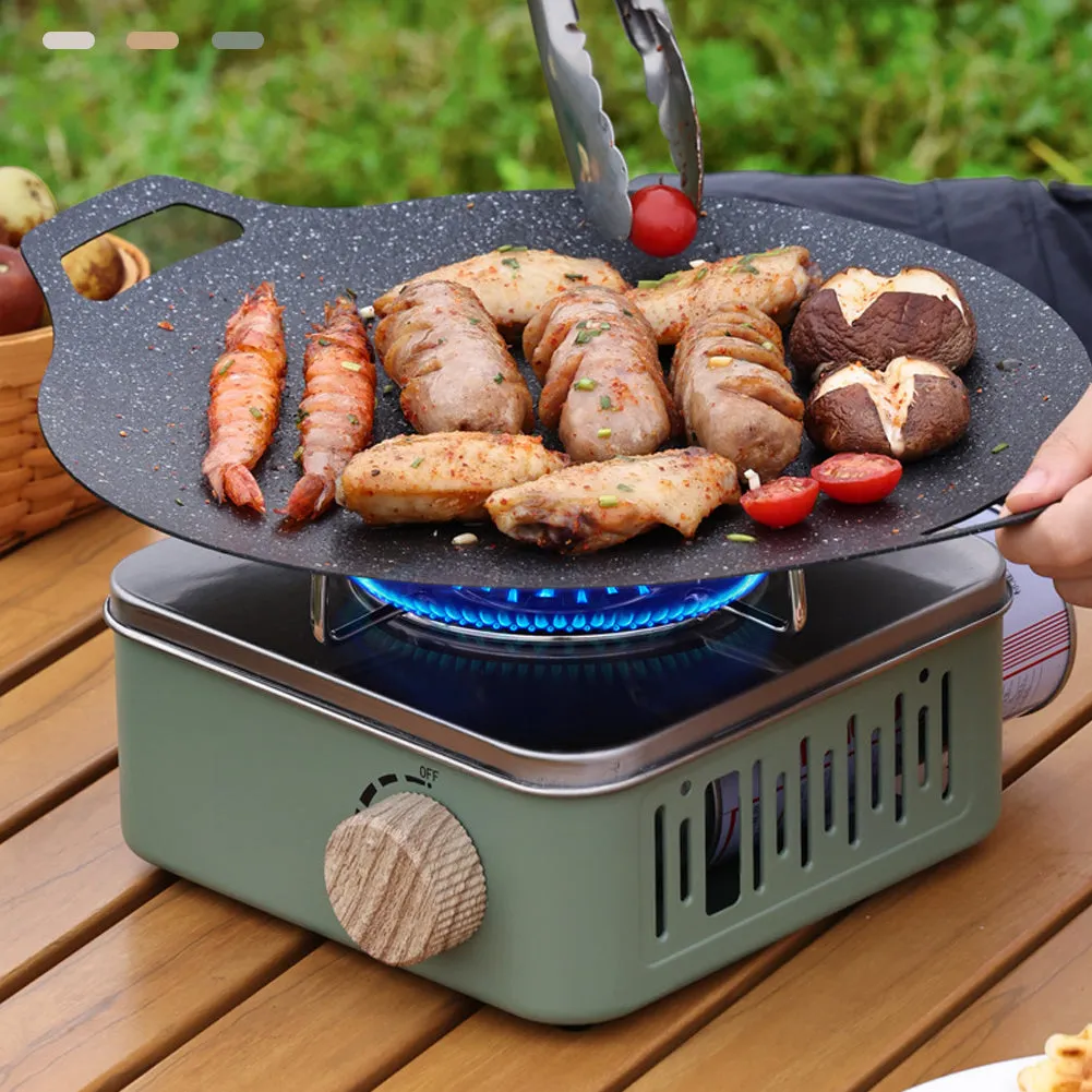 Portable BBQ Outdoor Stove Butane Gas Used With Fire Storage Price drop Cooking Bag Camping Gear Seamless integration Stove Adjustable With Canister