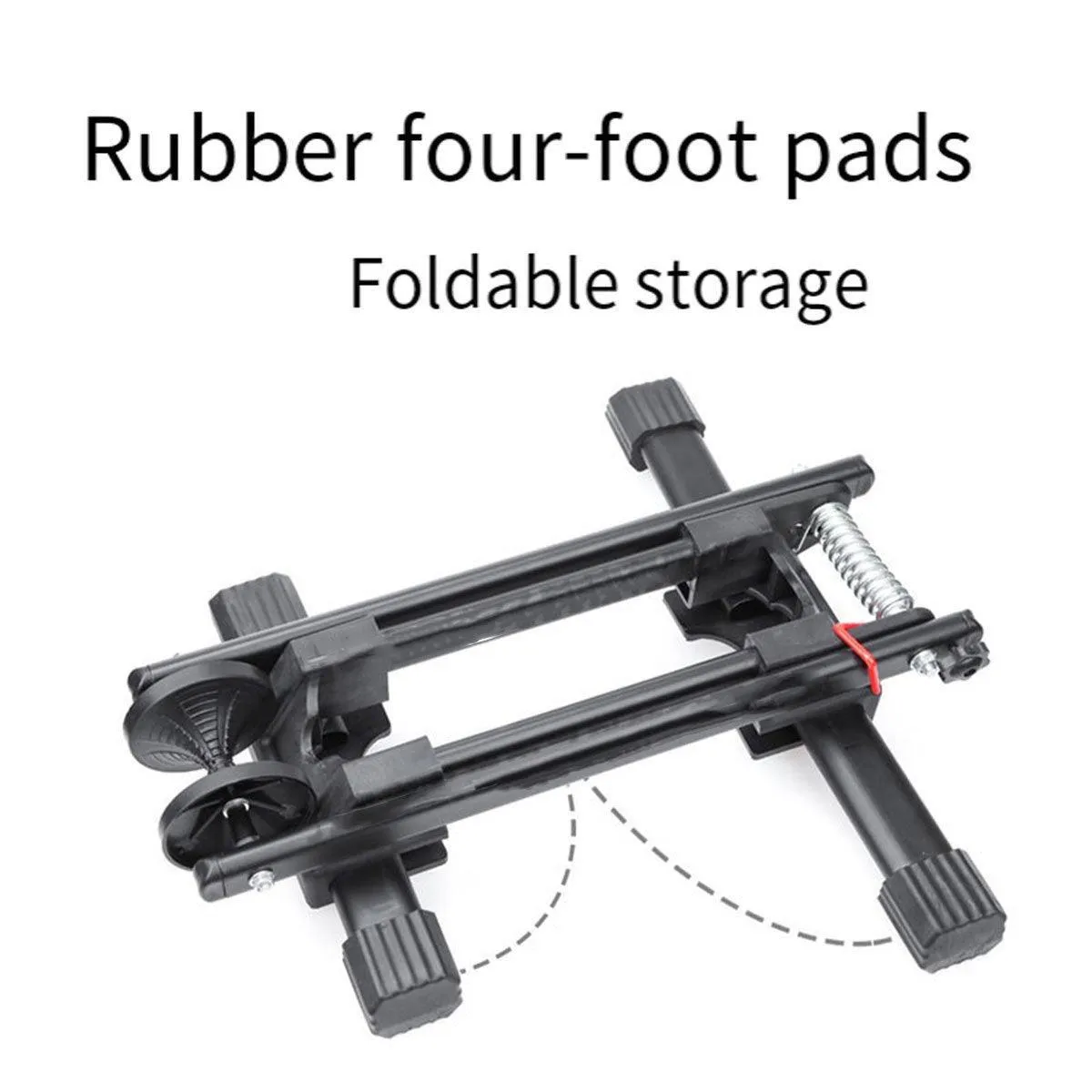 Portable Bike Single Double Pole Bicycle Parking Rack for Road Mountain Bikes
