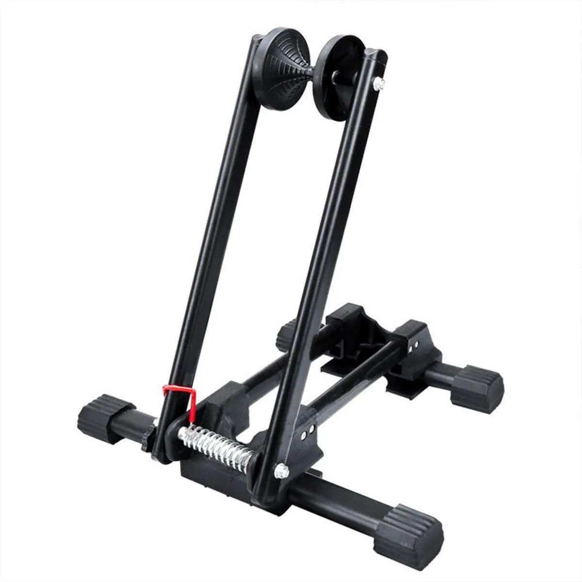 Portable Bike Single Double Pole Bicycle Parking Rack for Road Mountain Bikes