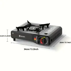 Portable Butane Gas Stove – Compact Single Burner for Camping