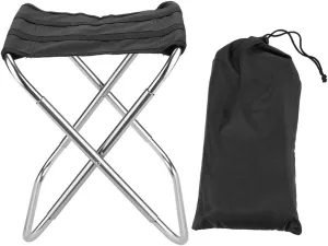 Portable Chair Folding Stool Aluminum Alloy Folding Chair Stool Outdoor Camping Picnic Fishing for Camping Outdoor