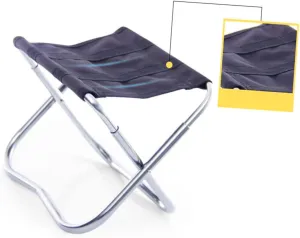 Portable Folding Stool Aluminum Alloy for Outdoor Camping Chairs Alternative Strong Comfortable