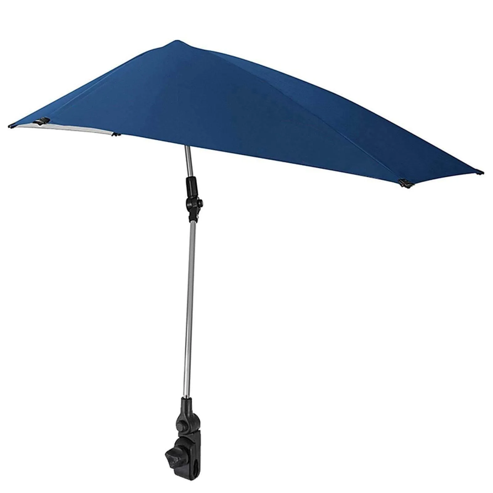 Portable Folding Umbrella with Clamp - Compact Outdoor Canopy