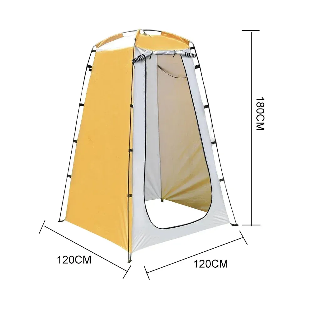 Portable Outdoor Shower Tent - Outdoor Bath, Changing, and Fitting Room Shelter for Camping, Beach Privacy, and Toilet