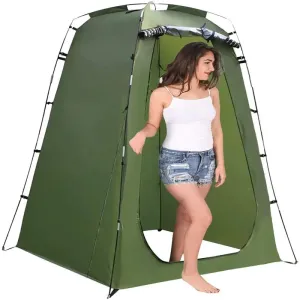 Portable Outdoor Shower Tent - Privacy Shelter for Camping, Beach, and Hiking