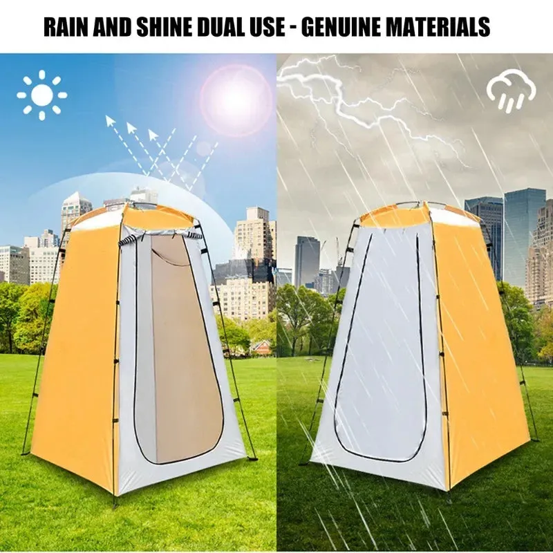 Portable Outdoor Shower Tent - Privacy Shelter for Camping, Beach, and Hiking