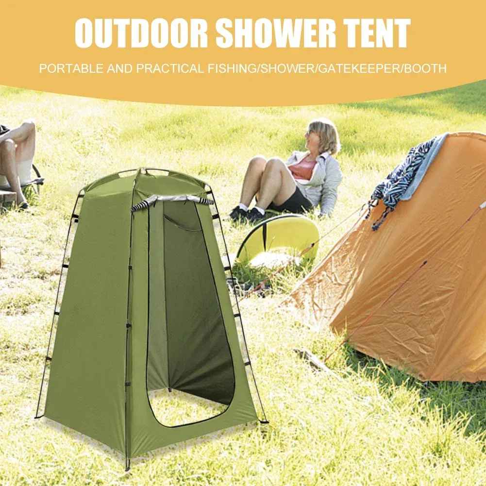 Portable Privacy Shower Tent – Waterproof Changing Room for Camping, Beach, and Hiking