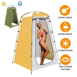 Portable Privacy Shower Tent – Waterproof Changing Room for Camping, Beach, and Hiking