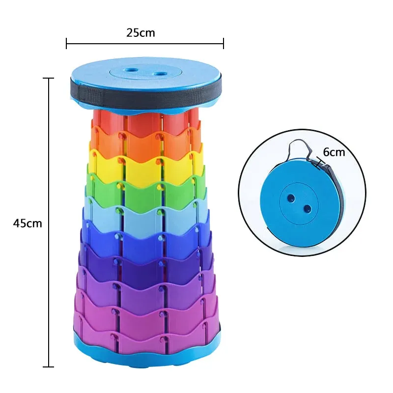 Portable round Folding Chair Accordion