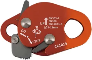 Professional Rope Grab Falling Arrestors Auto Lock Retarder Ascending Descender for Mountain Climbing
