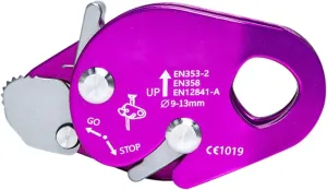 Professional Rope Grab Falling Arrestors Auto Lock Retarder Ascending Descender for Mountain Climbing