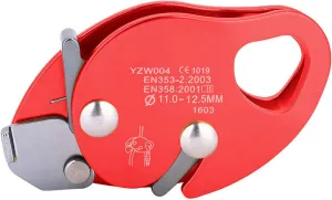 Professional Rope Grab Falling Arrestors Auto Lock Retarder Ascending Descender for Mountain Climbing