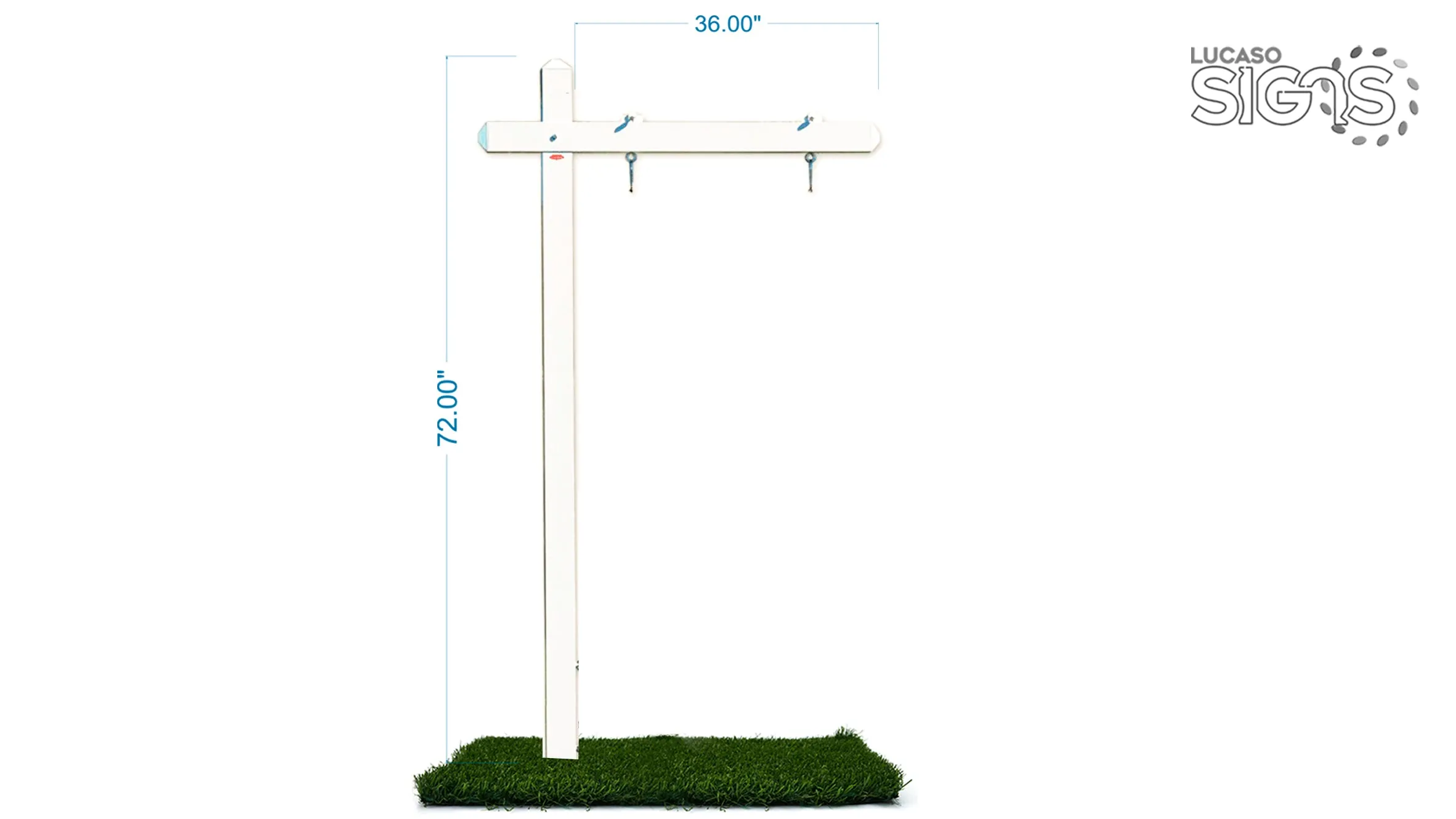 Real Estate Large Pole Sign