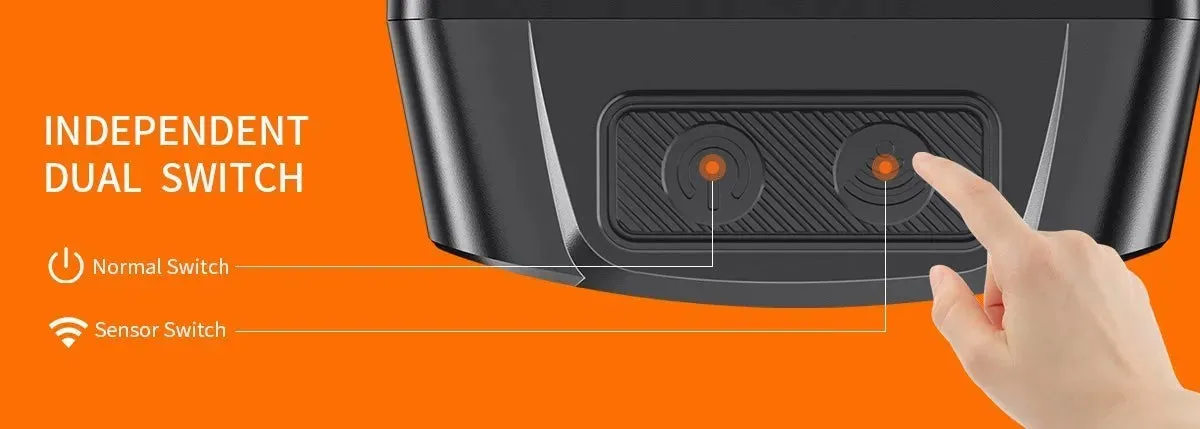 Rechargeable Mini LED Headlamp with USB-C, High Power Light, Sensor Feature for Work, Fishing, Outdoor Activities