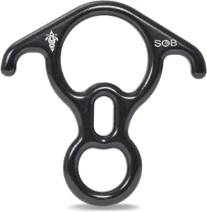 Rescue Figure 8 Descender, Climbing Rappelling Gear, for Mountaineering, High Rescue, Aluminum