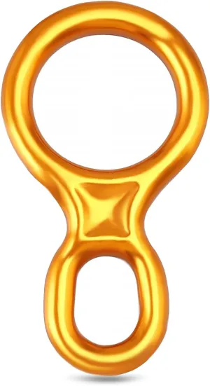 Rescue Figure 8 Descender, Climbing Rappelling Gear, for Mountaineering, High Rescue, Aluminum