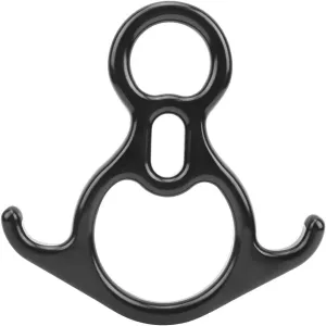 Rescue Figure 8 Descender, Yoga 8 Loop Aviation Magnesium Aluminum Alloy Brakedown Protector Equipment Supplies