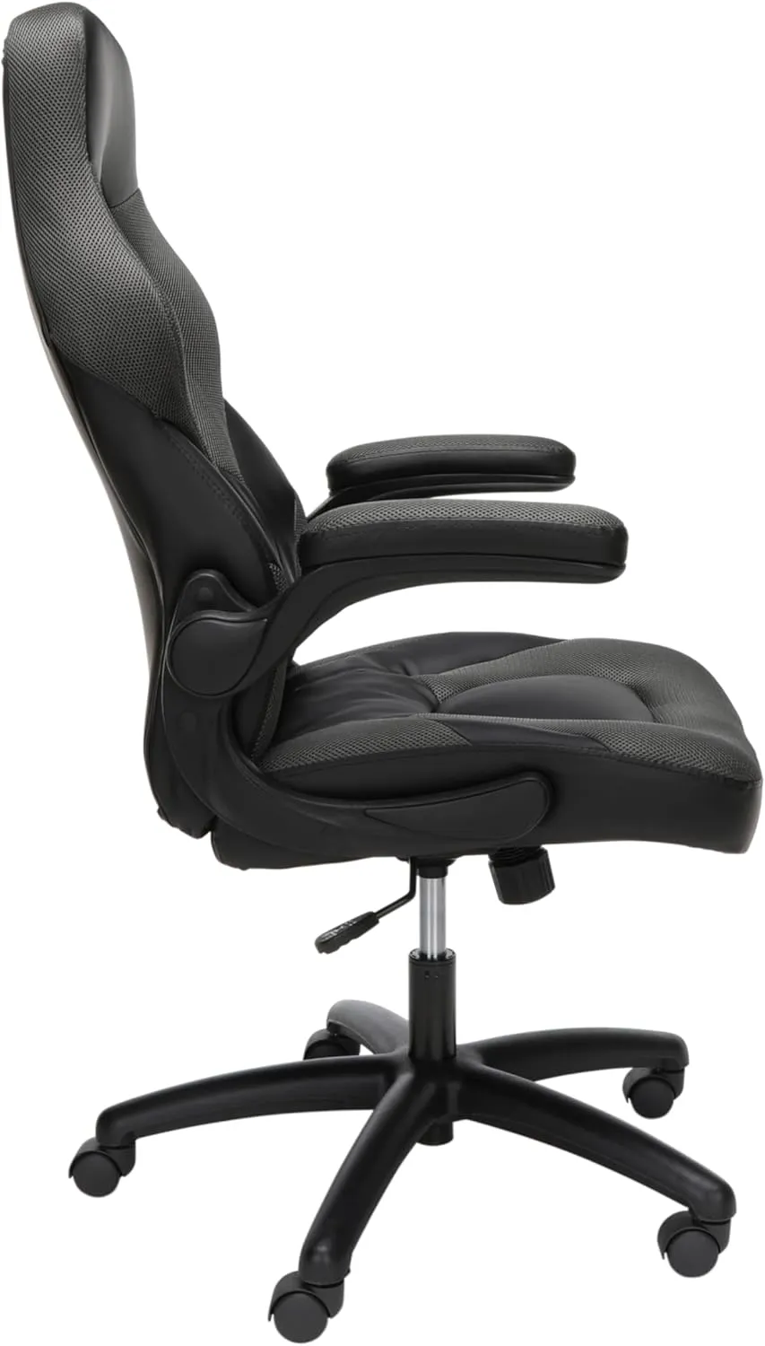 RESPAWN 3085 Gaming Chair - Gamer & Office Chair with Integrated Headrest, Adjustable Tilt & Tilt Lock - Gray