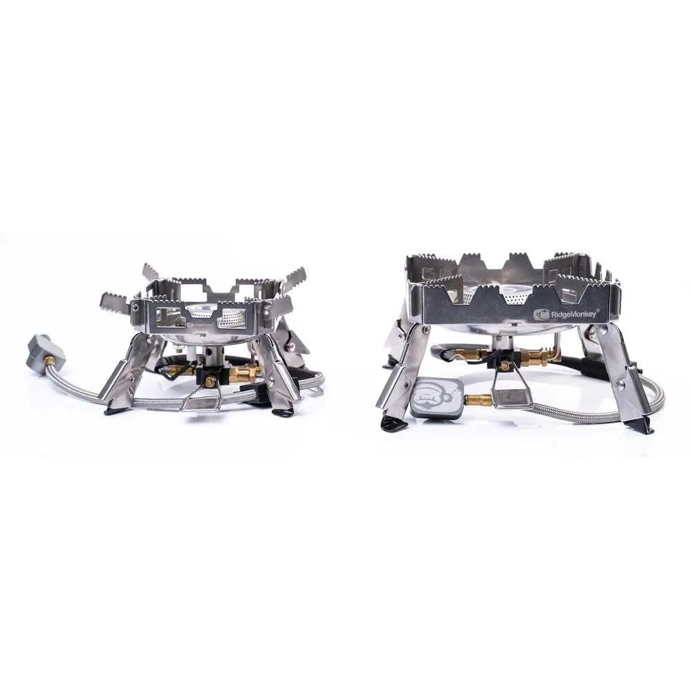 Ridgemonkey Quad Stove Pro Range Mini Pro or Full Kit Carp Fishing Stove