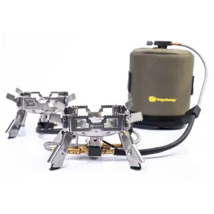 Ridgemonkey Quad Stove Pro Range Mini Pro or Full Kit Carp Fishing Stove