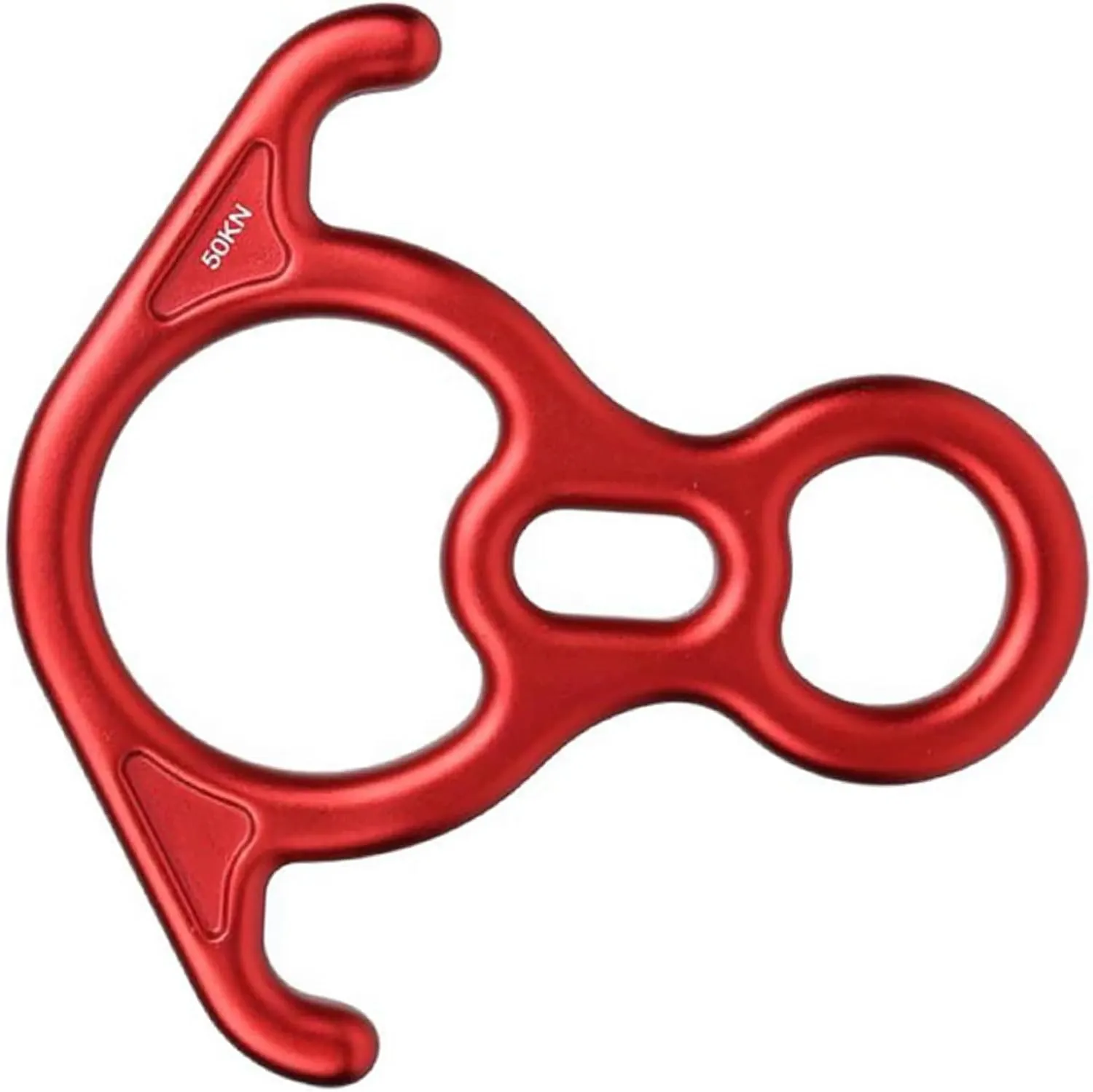 Rock Climbing Descender, 50KN 8 Descender Climbing Gear for Rock Climbing Peak Rescue Tool