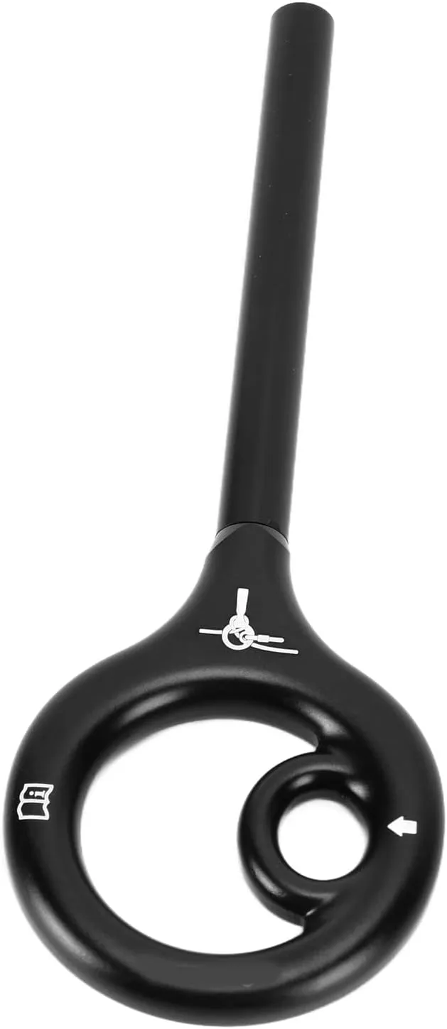 Rock Climbing Downhill Equipment 9 Shape Rigging Descender for Safety Protection, Suitable for Climbing and Rescue, Aluminum Alloy Material