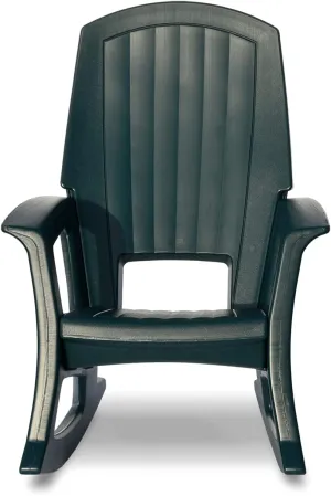 Rockaway Heavy Duty All-Weather Outdoor Rocking Chair Plastics - Green